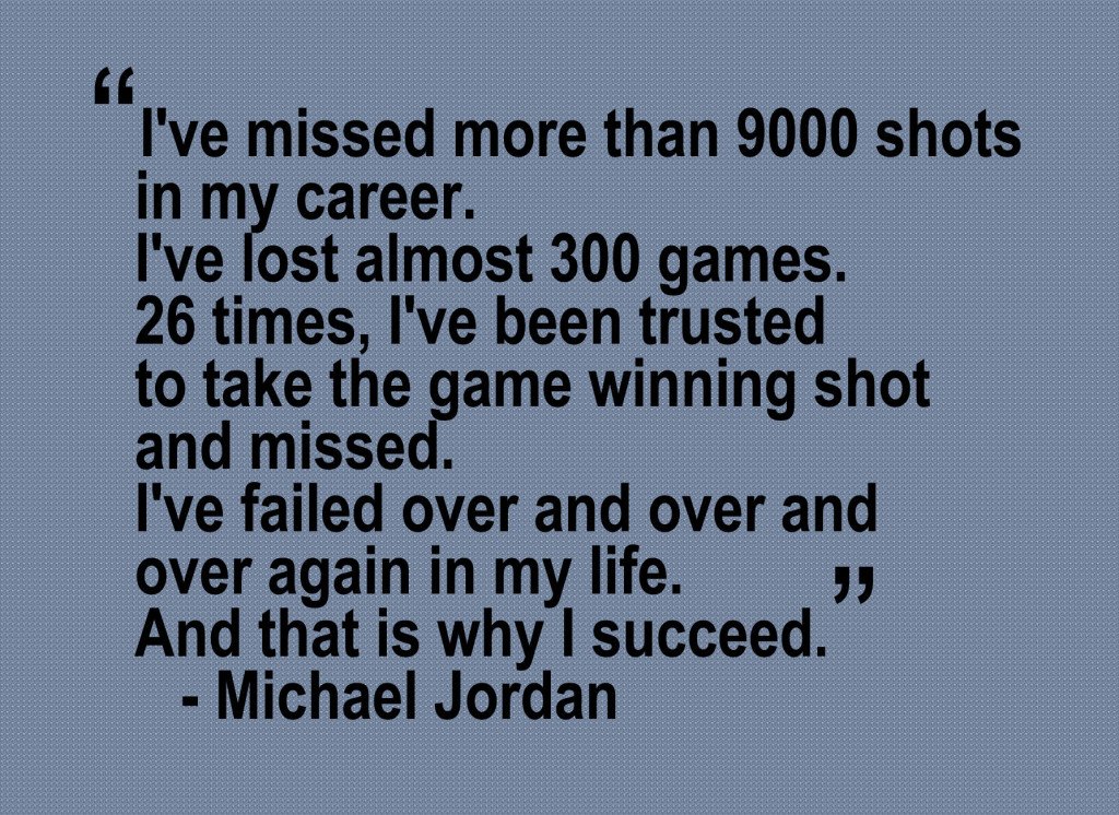 Failure is not the end all!